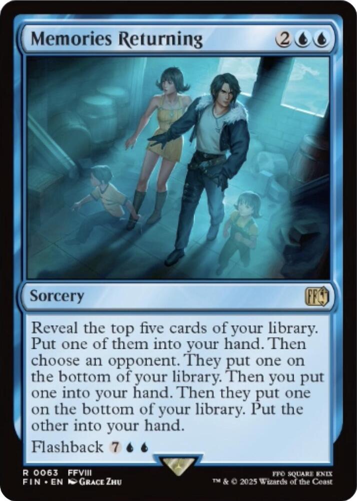 Memories Returning 63 card from FINAL FANTASY