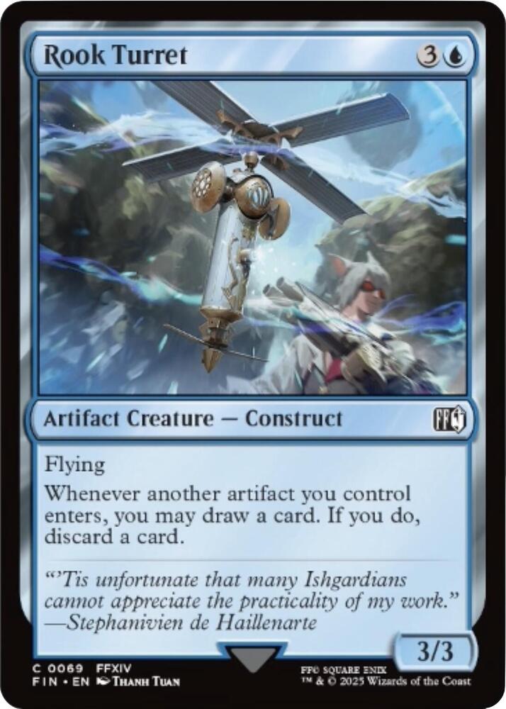 Rook Turret 69 card from FINAL FANTASY