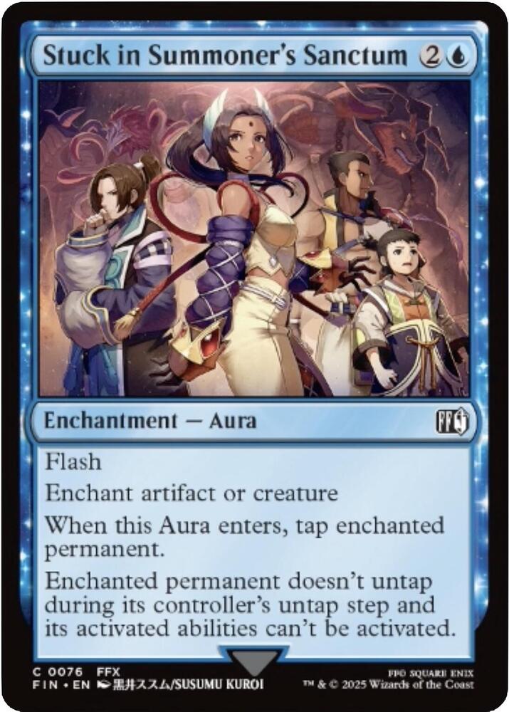 Stuck in Summoner's Sanctum 76 card from FINAL FANTASY