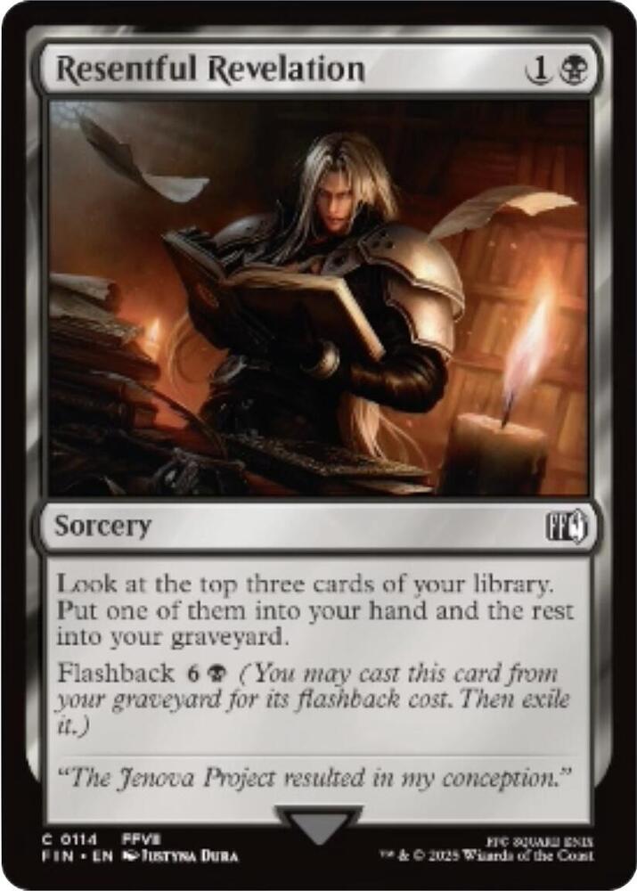 Resentful Revelation 114 card from FINAL FANTASY