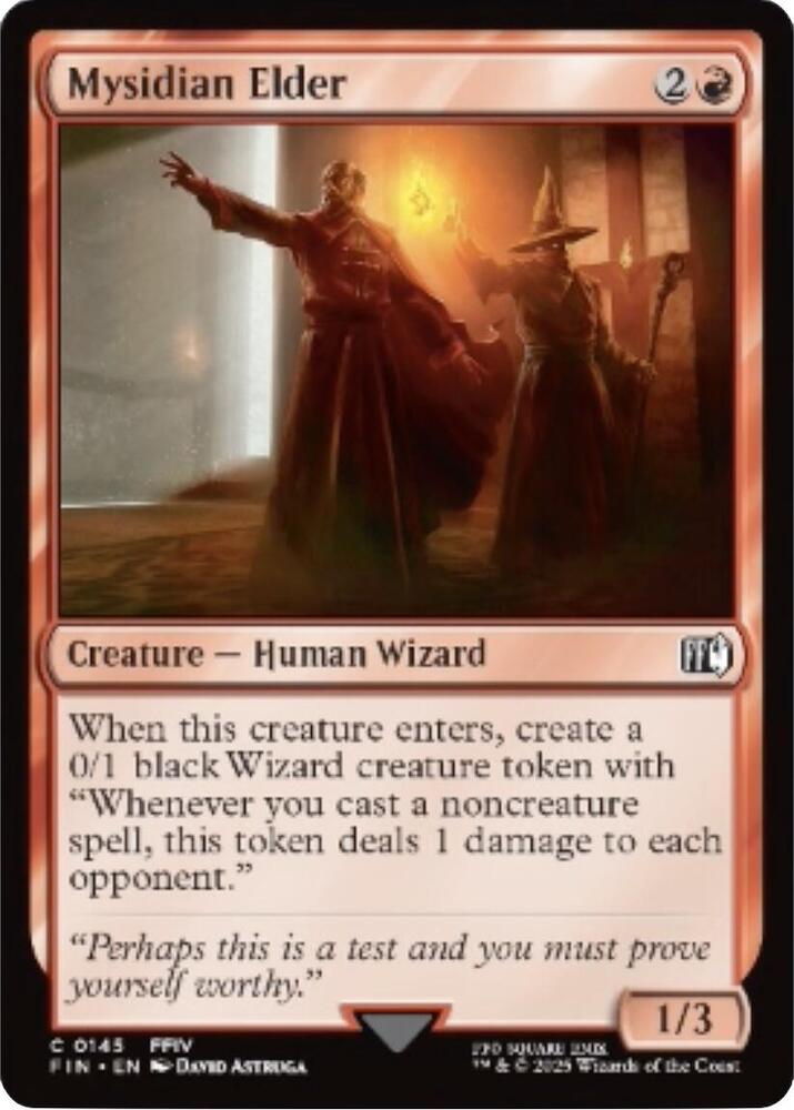 Mysidian Elder 145 card from FINAL FANTASY