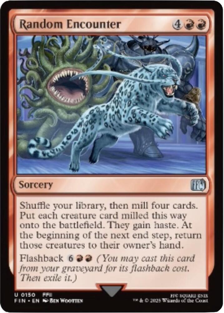 Random Encounter 150 card from FINAL FANTASY