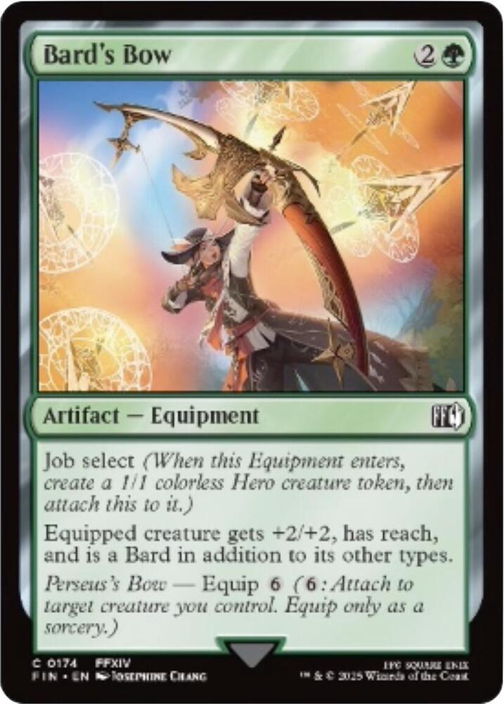 Bard's Bow 174 card from FINAL FANTASY