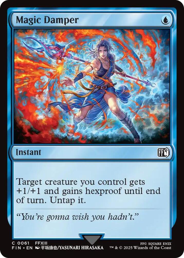 Magic Damper 61 card from FINAL FANTASY