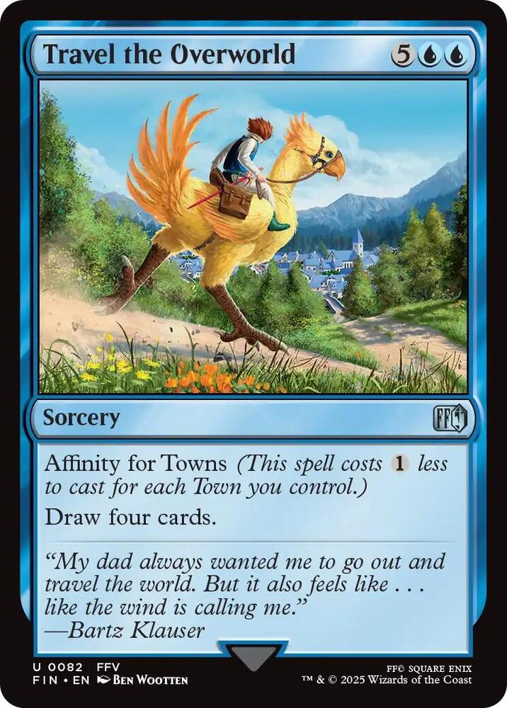 Travel the Overworld 82 card from FINAL FANTASY