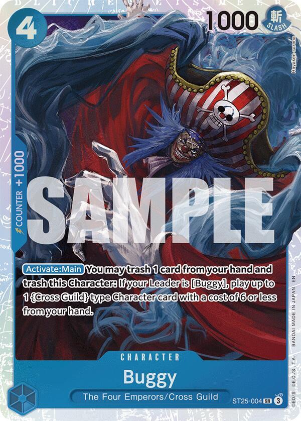 Buggy ST25-004 card from Starter Deck 25: BLUE Buggy