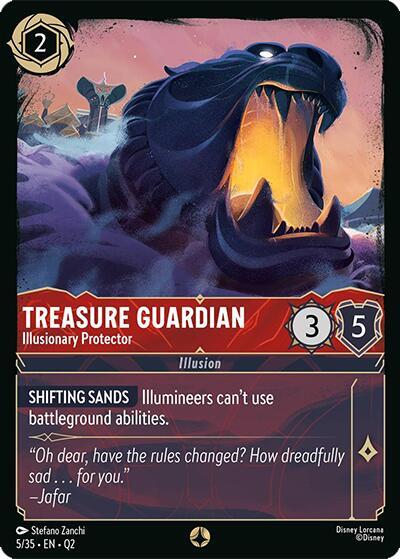 Treasure Guardian - Illusionary Protector 5/35 card from Illumineer's Quest: Palace Heist