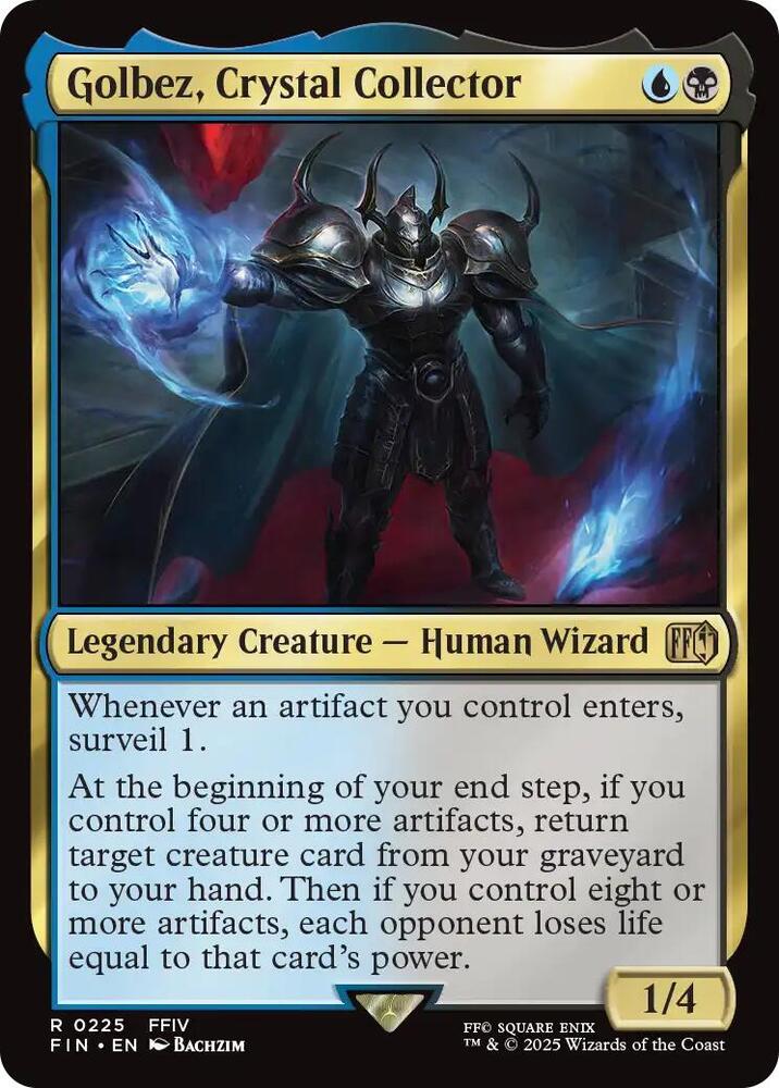 Golbez, Crystal Collector 225 card from FINAL FANTASY