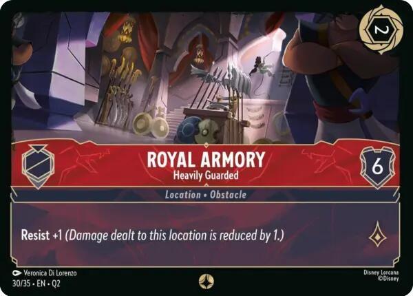 Royal Armory - Heavily Guarded 30/35 card from Illumineer's Quest: Palace Heist