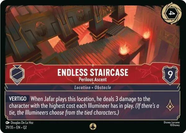 Endless Staircase - Perilous Ascent 29/35 card from Illumineer's Quest: Palace Heist