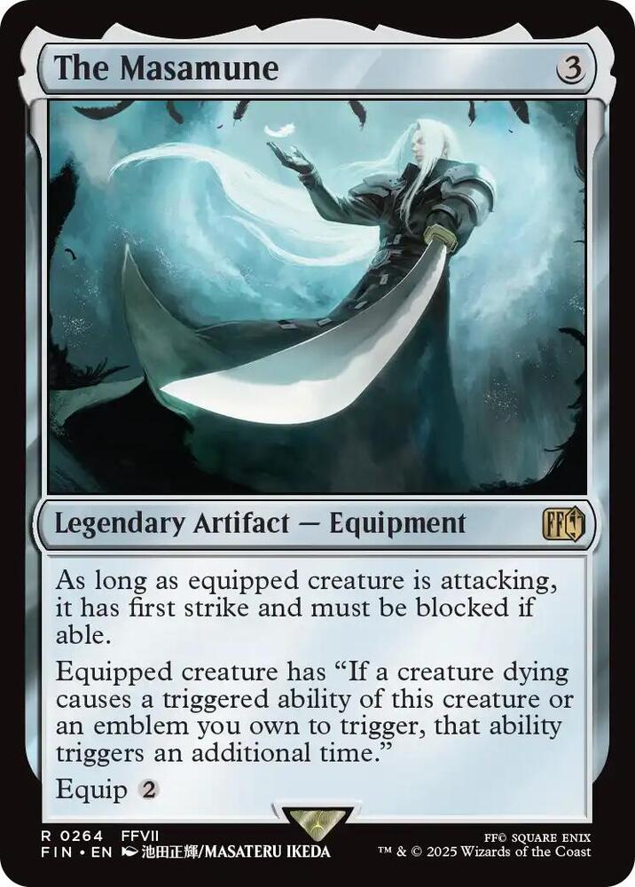 The Masamune 264 card from FINAL FANTASY