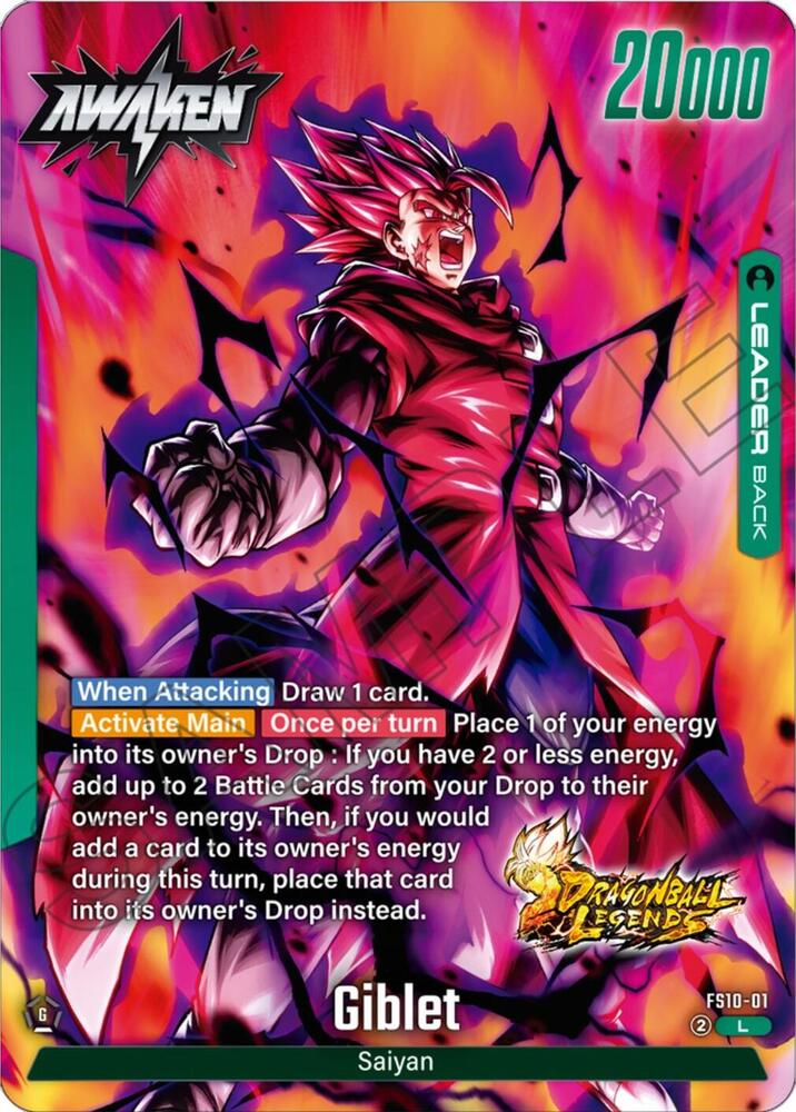 Giblet FS10-01 card from Starter Deck 10: Giblet