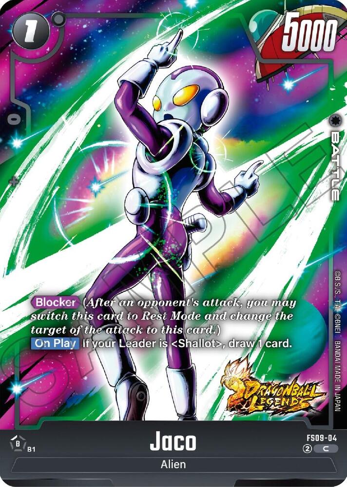 Jaco FS09-04 card from Starter Deck 9: Shallot