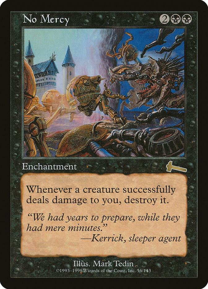 No Mercy 56 card from Urza's Legacy