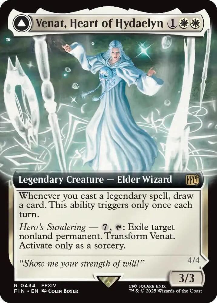 Venat, Heart of Hydaelyn (Extended Art) 434 card from FINAL FANTASY