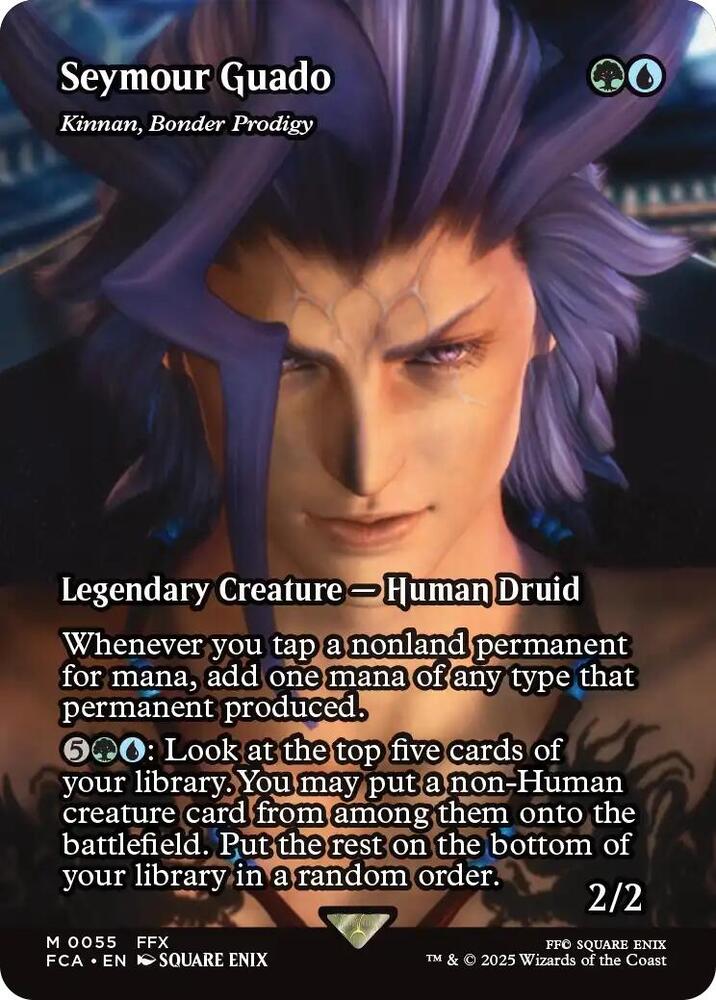 Seymour Guado - Kinnan, Bonder Prodigy (Showcase) 55 card from FINAL FANTASY: Through the Ages