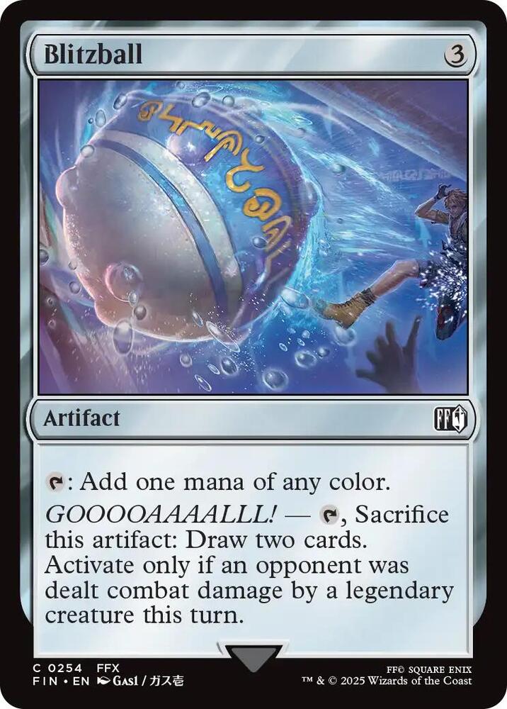 Blitzball 254 card from FINAL FANTASY