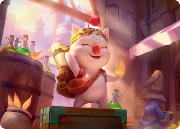 Stiltzkin, Moogle Merchant Art Card 3 card from Art Series: FINAL FANTASY