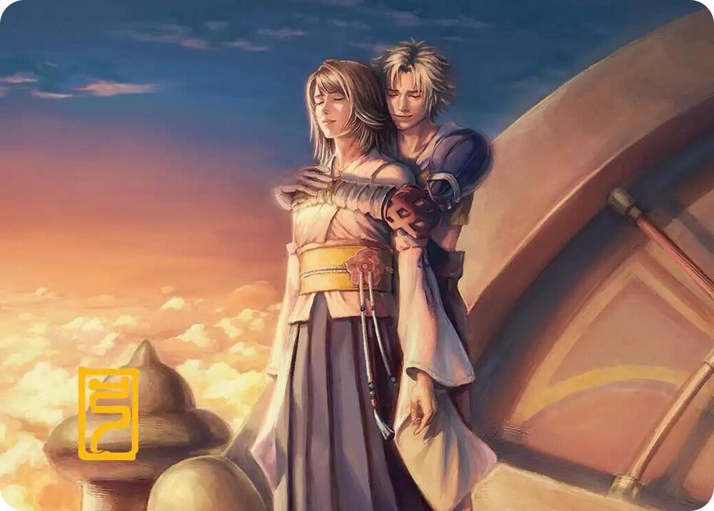 Farewell Art Card (Gold-Stamped Signature) 31 card from Art Series: FINAL FANTASY