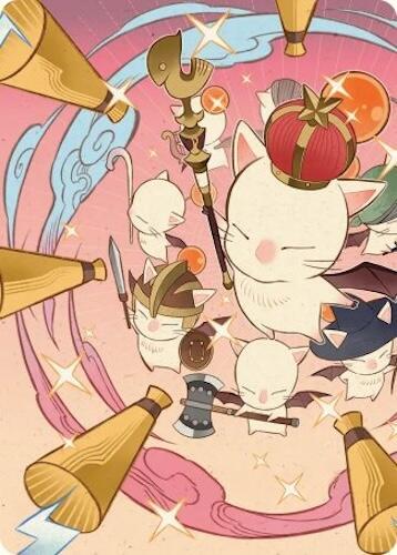 Summon: Good King Mog XII Art Card 41 card from Art Series: FINAL FANTASY