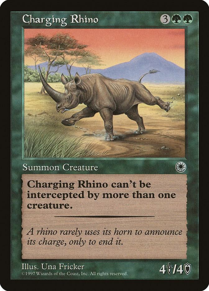 Charging Rhino card from Portal