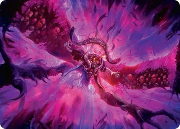 Hades, Sorcerer of Eld Art Card 12 card from Art Series: FINAL FANTASY