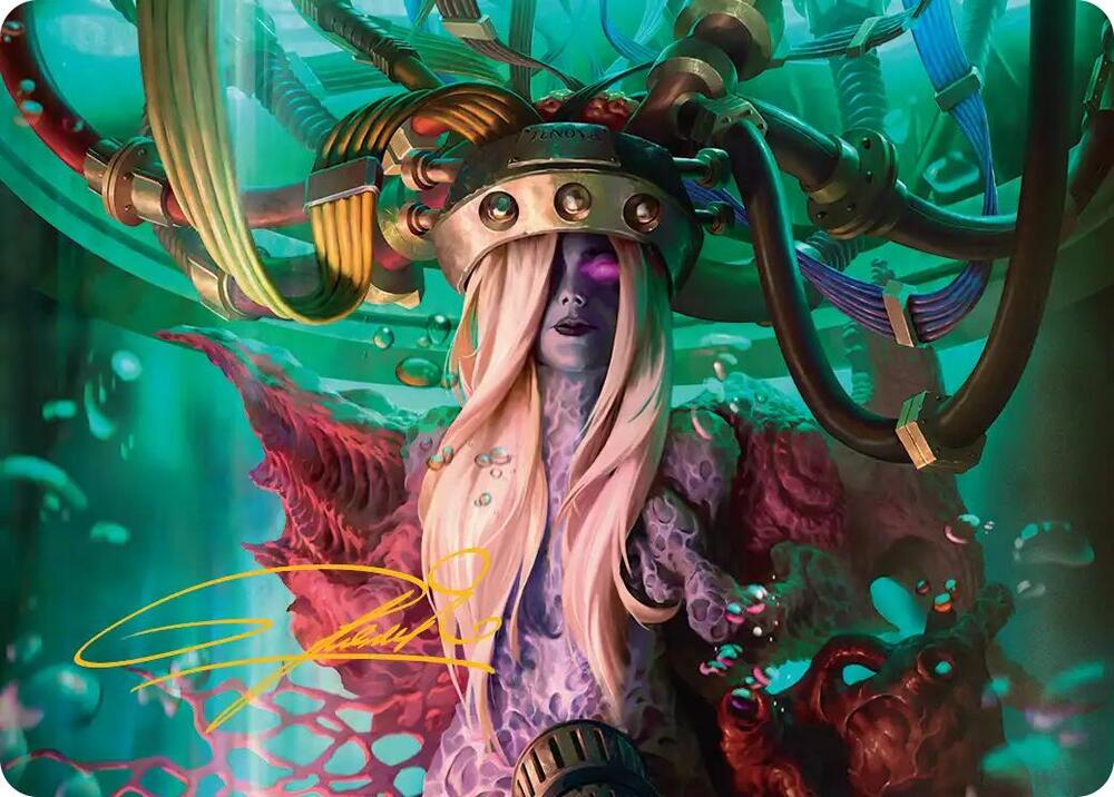 Jenova, Ancient Calamity Art Card (Gold-Stamped Signature) 14 card from Art Series: FINAL FANTASY