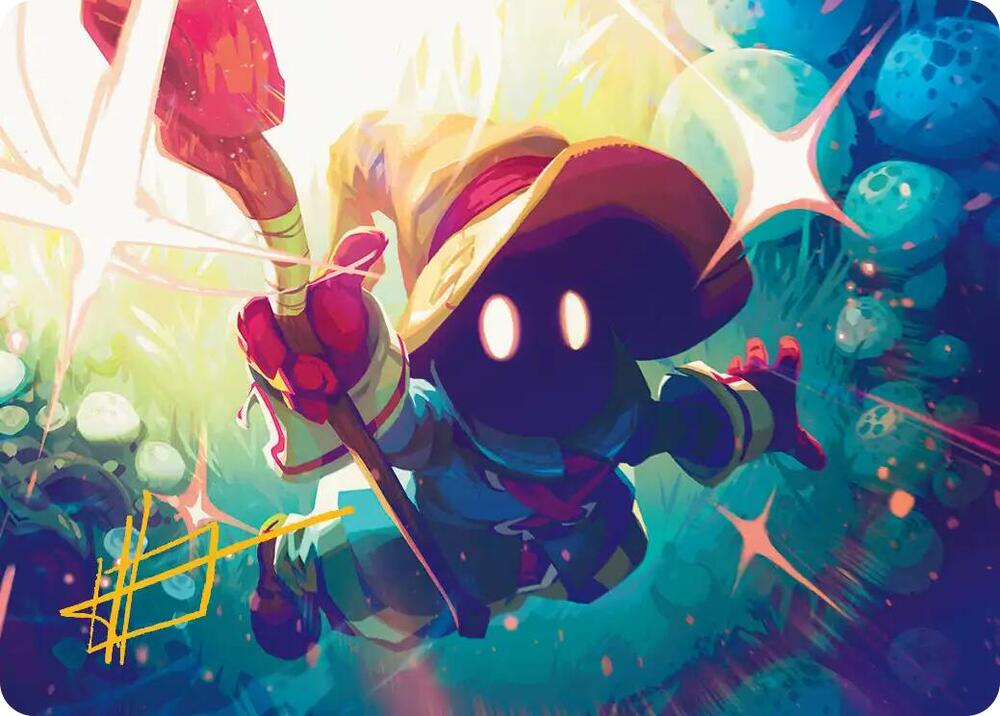 Vivi Ornitier Art Card (Gold-Stamped Signature) 17 card from Art Series: FINAL FANTASY