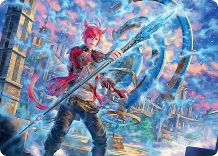 G'raha Tia, Scion Reborn Art Card 19 card from Art Series: FINAL FANTASY