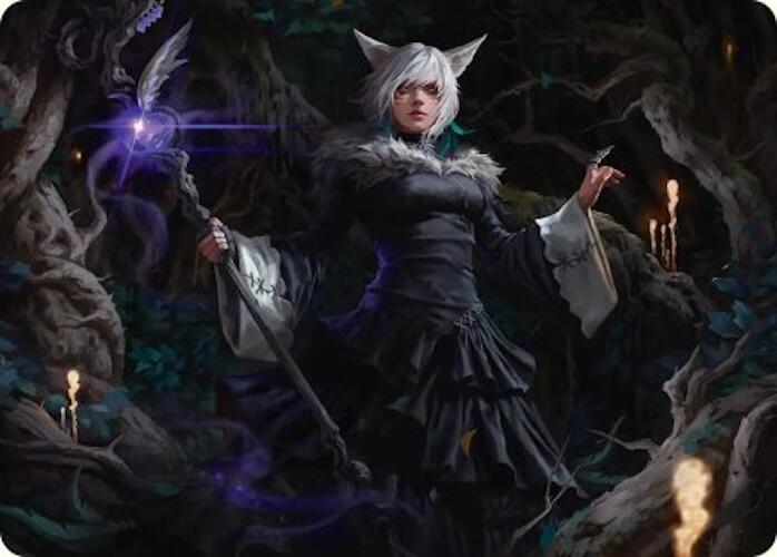 Y'shtola, Night's Blessed Art Card 21 card from Art Series: FINAL FANTASY