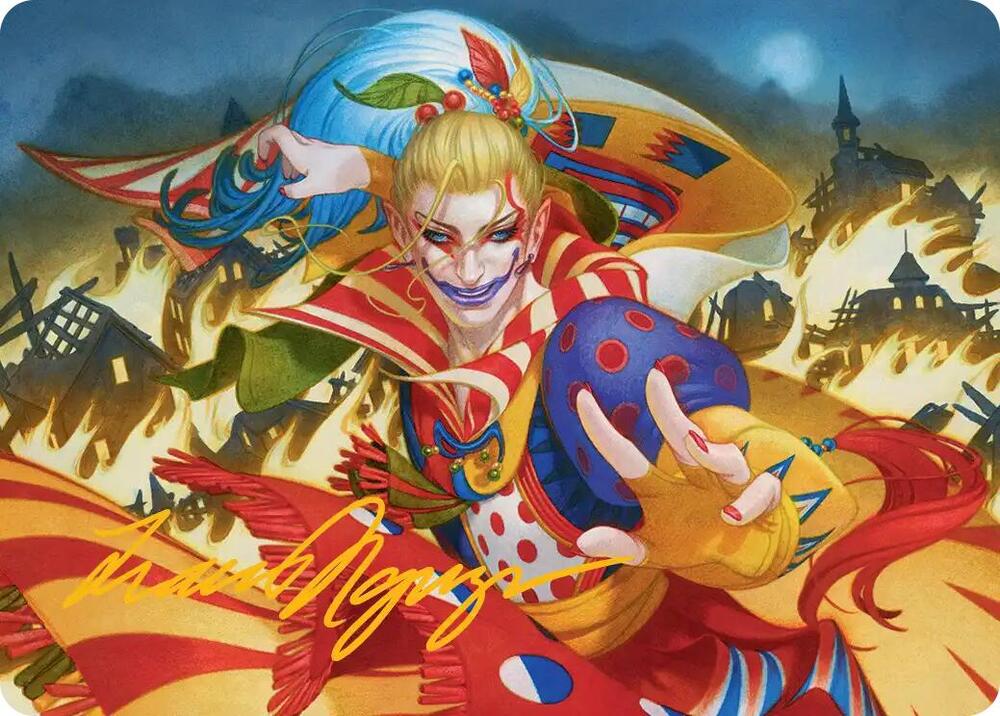 Ruinous Ultimatum Art Card (Gold-Stamped Signature) 33 card from Art Series: FINAL FANTASY