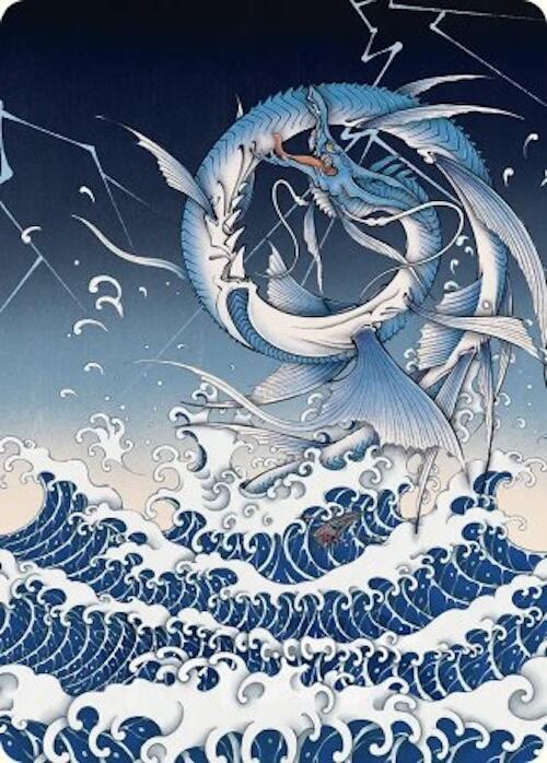 Summon: Leviathan Art Card 38 card from Art Series: FINAL FANTASY