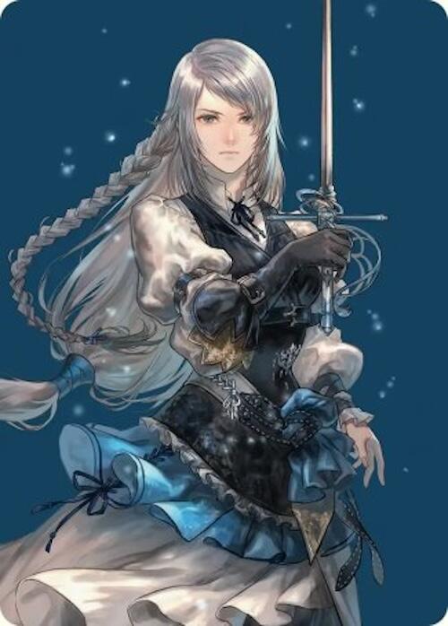Jill, Shiva's Dominant Art Card 43 card from Art Series: FINAL FANTASY