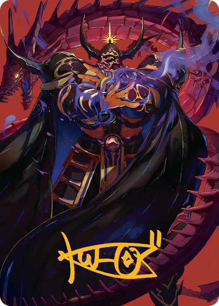 Golbez, Crystal Collector Art Card (Gold-Stamped Signature) 45 card from Art Series: FINAL FANTASY