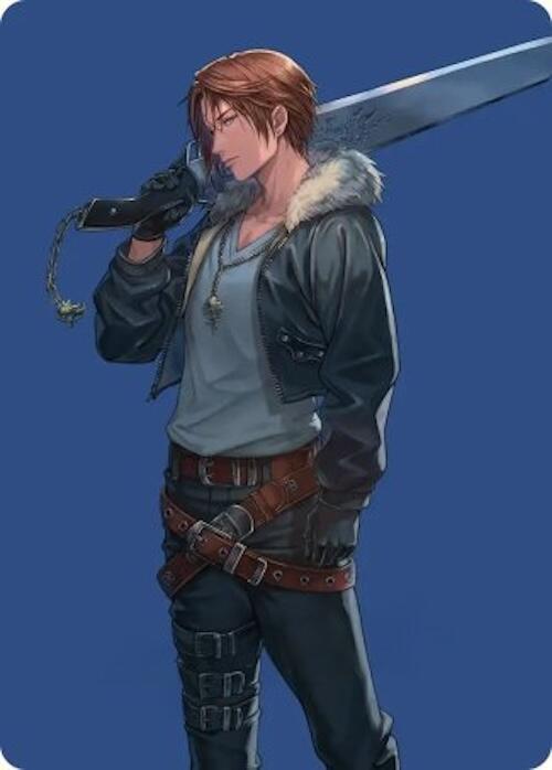 Squall, SeeD Mercenary Art Card 47 card from Art Series: FINAL FANTASY