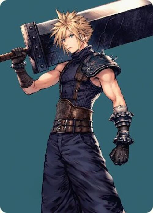 Cloud, Ex-SOLDIER Art Card 50 card from Art Series: FINAL FANTASY