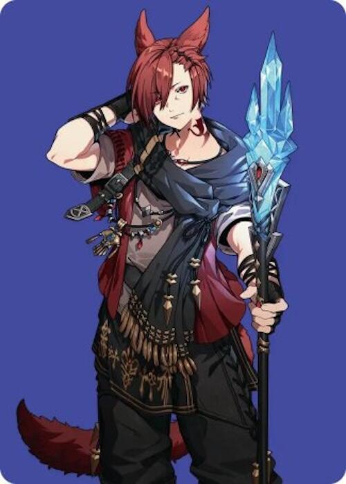G'raha Tia, Scion Reborn Art Card 51 card from Art Series: FINAL FANTASY