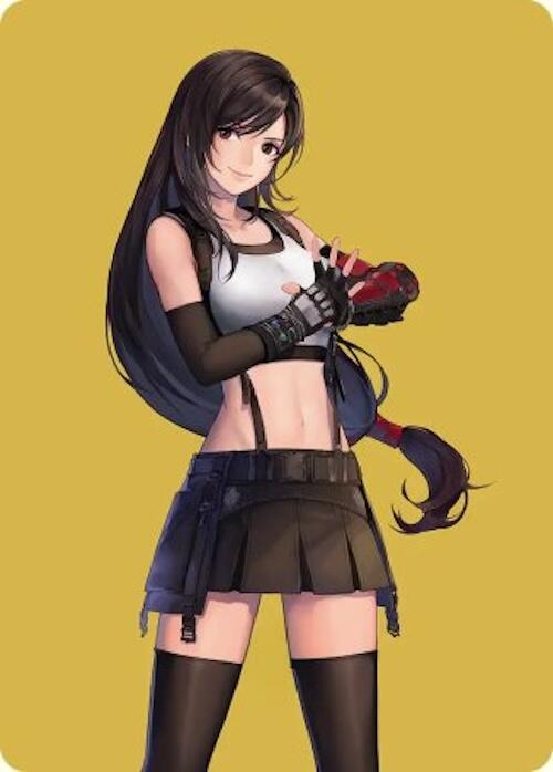 Tifa, Martial Artist Art Card 52 card from Art Series: FINAL FANTASY