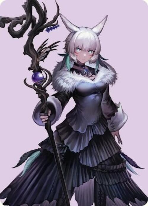 Y'shtola, Night's Blessed Art Card 53 card from Art Series: FINAL FANTASY