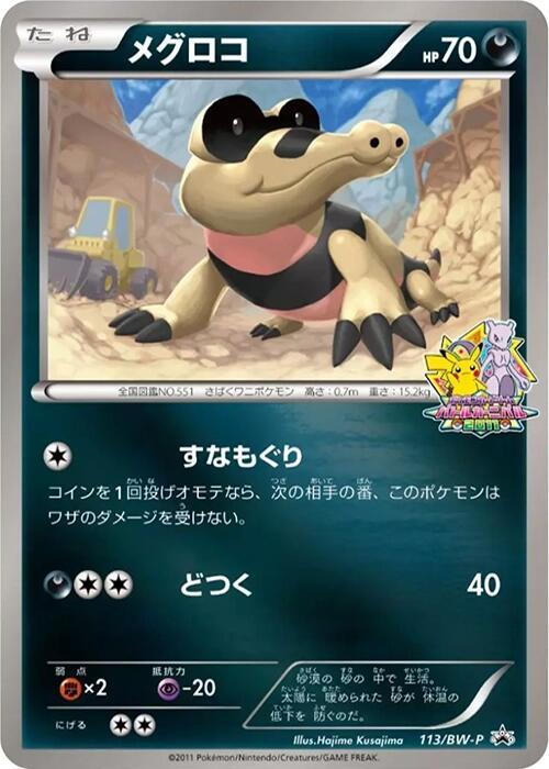 Sandile 113/BW-P card from BW-P Promotional cards
