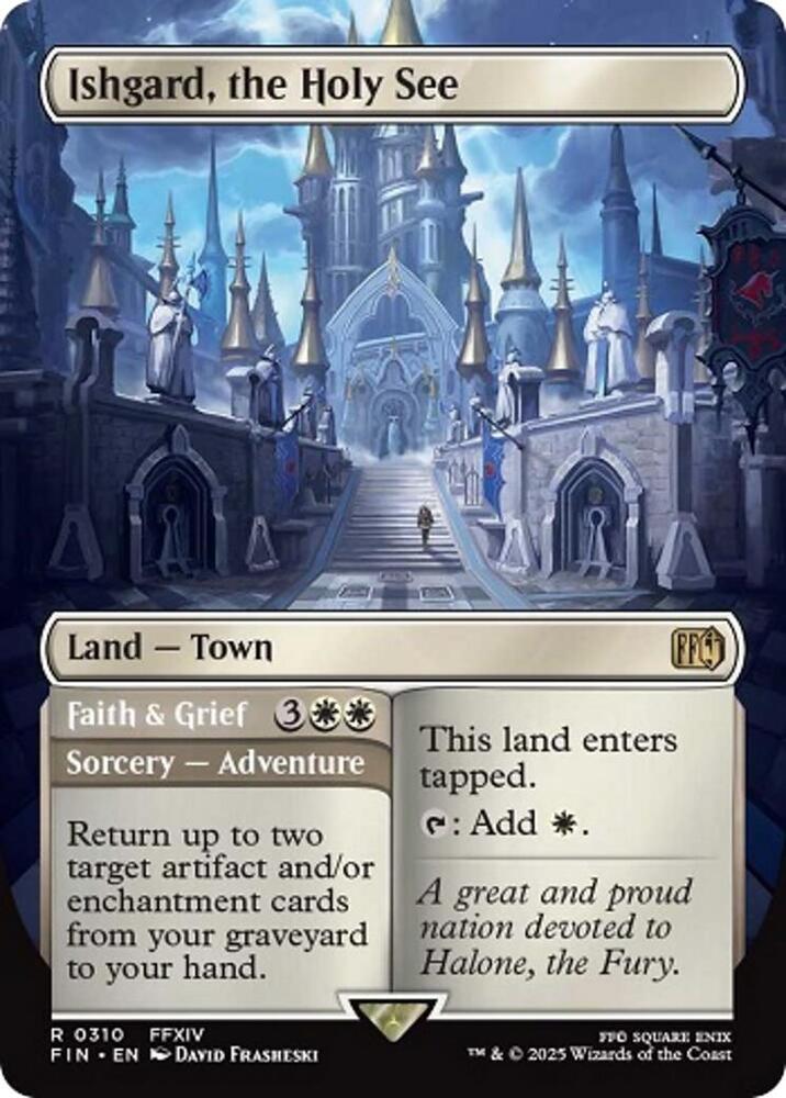 Ishgard, the Holy See (Borderless) 310 card from FINAL FANTASY