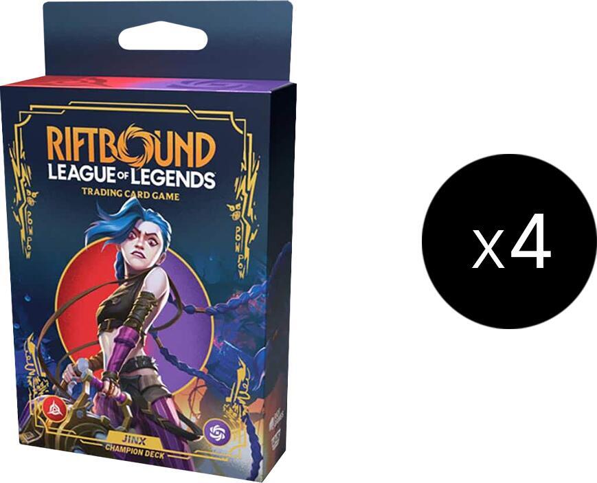 Origins - Champion Deck (Jinx) Display card from Origins