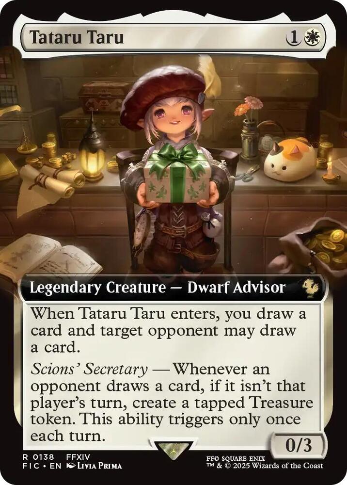 Tataru Taru (Extended Art) 138 card from Commander: FINAL FANTASY