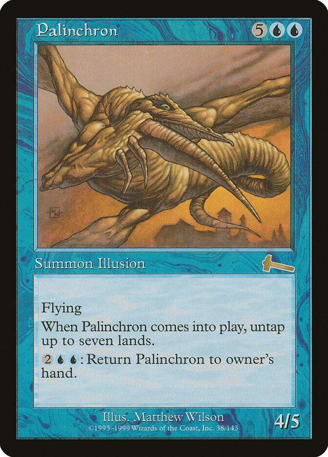 Palinchron 38 card from Urza's Legacy