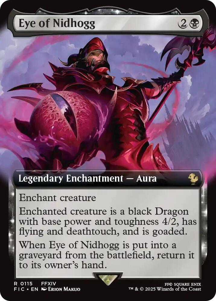 Eye of Nidhogg (Extended Art) 115 card from Commander: FINAL FANTASY