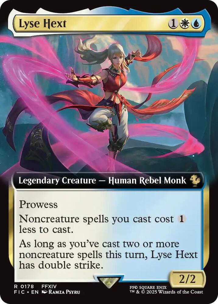 Lyse Hext (Extended Art) 178 card from Commander: FINAL FANTASY
