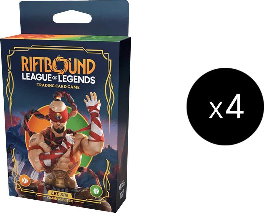 Origins - Champion Deck (Lee Sin) Display card from Origins