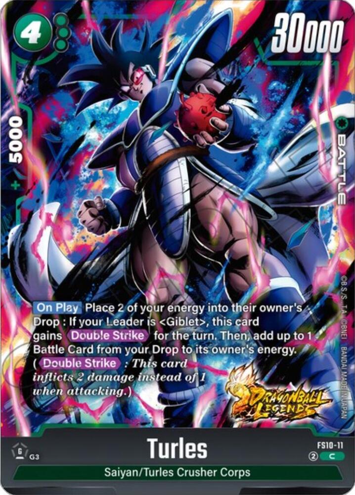 Turles FS10-11 card from Starter Deck 10: Giblet