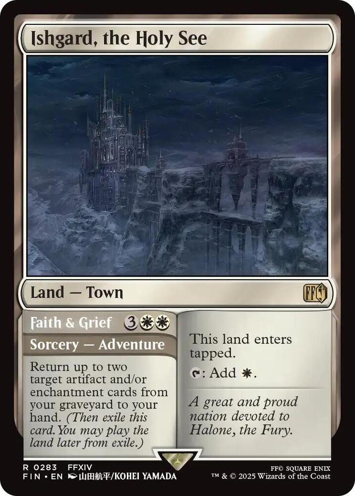 Ishgard, the Holy See 283 card from FINAL FANTASY
