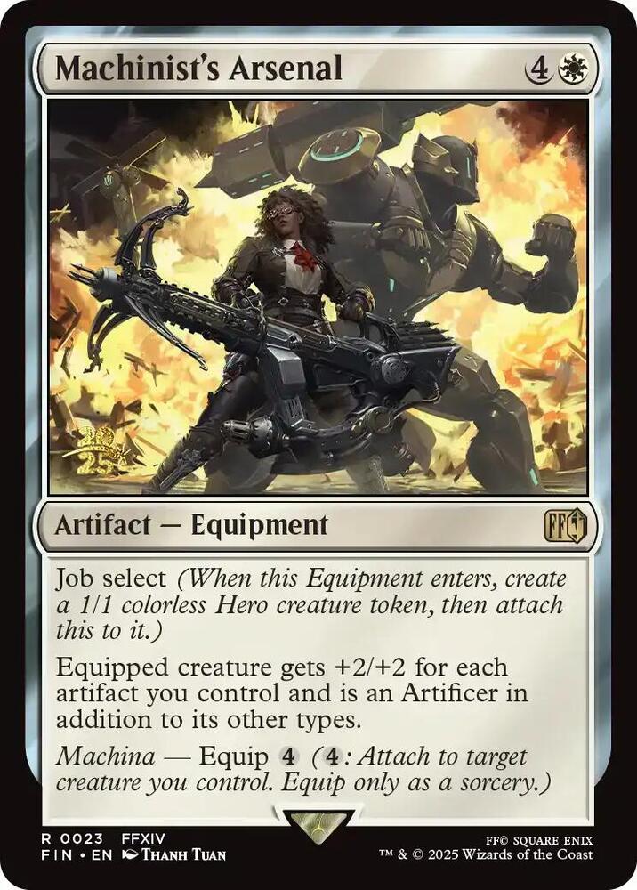 Machinist's Arsenal 23 card from Prerelease Cards